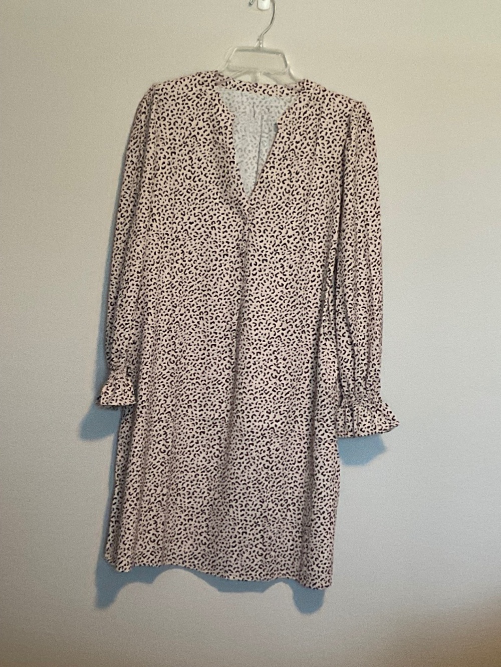 LEOPARD DRESS SIZE M/L